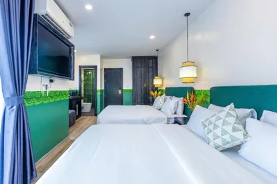バルコニー付きファミリールーム — 22Land Heritage Hotel & Retreat